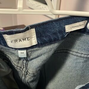 FRAME size 34 L’Homme Skinny jeans.